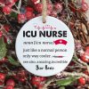 ICU Nurse Christmas Ornament