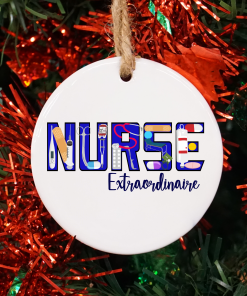 Nurse Christmas Ornament