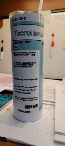 Anti-Rejection Medication Tumbler photo review